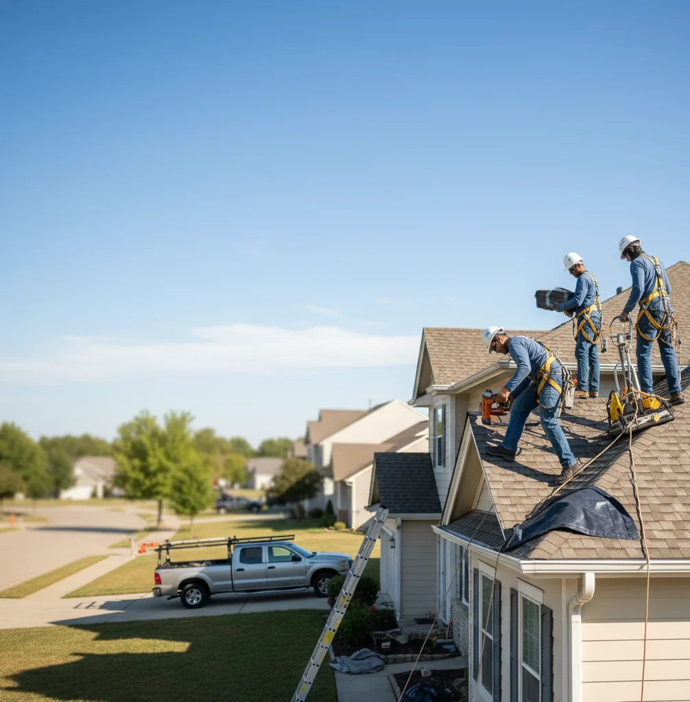 Roof Repair in Gerald